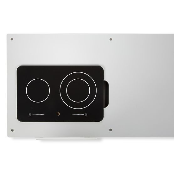 Dječja industrijska kuhinjica s kuhinjskim otokom