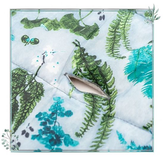 Dječja jakna od flisa s krznom - Zimski vrt