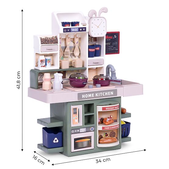 Dječja kuhinja zvukovi LED generator pare 35 dodataka