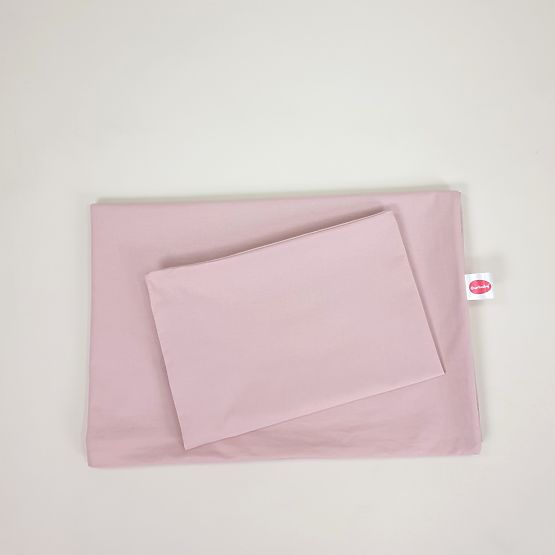 Dječja pamučna posteljina 100x135 cm - ružičasta