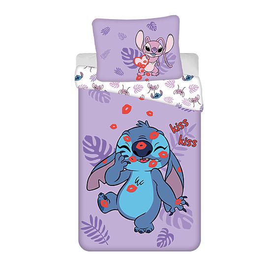 Dječja pamučna posteljina Lilo and Stitch 