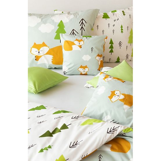 Dječja posteljina Matějovský 140x200 + 70x90 - Lisice