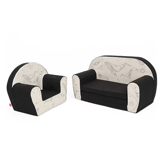Dječja sofa - Kitovi