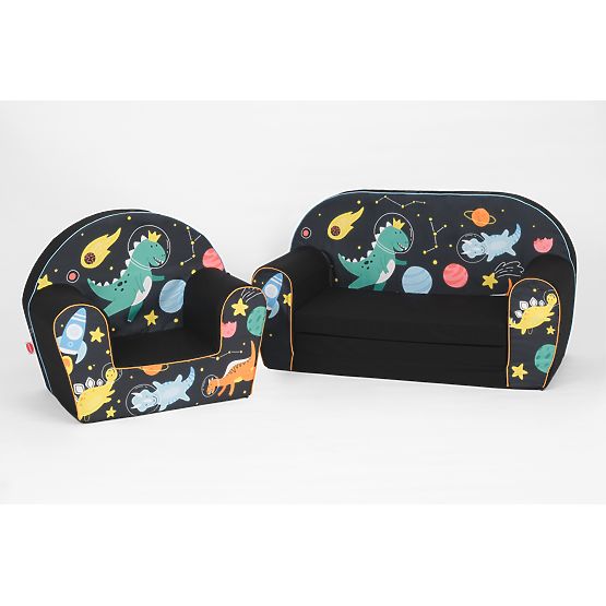 Dječja sofa - Svemirski Dinosauri