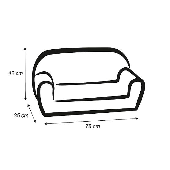 Dječja sofa - Svemirski Dinosauri