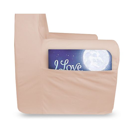 Dječja fotelja s ušima - ružičasta