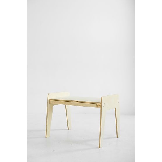 Dječji drveni stolić sa stolicom S/M - prirodni