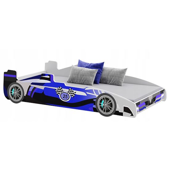 Dječji krevet FORMULA plavi 160 x 80 cm