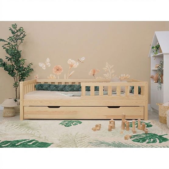 Dječji krevet Montessori Ourbaby Meadow plus - prirodni