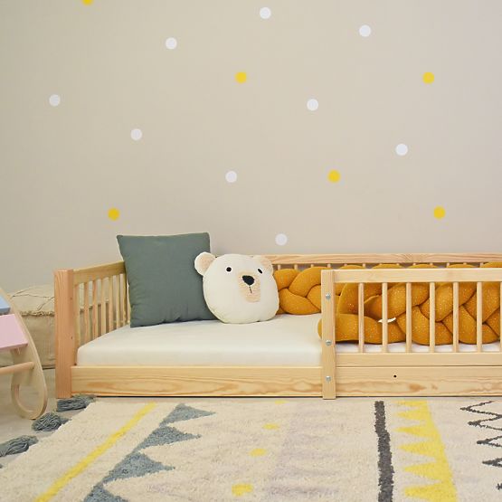 Dječji krevet Montessori Woodie - prirodni