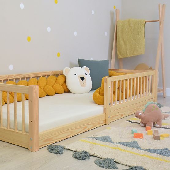 Dječji krevet Montessori Woodie - prirodni
