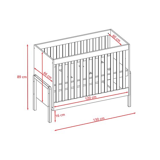 Dječji krevet Viktor 120 x 60 cm