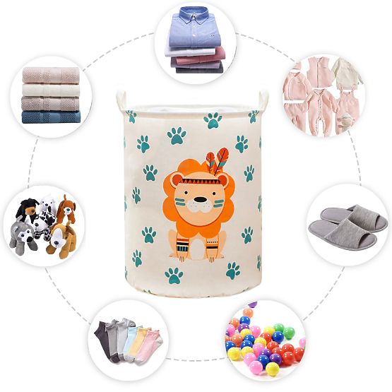 Košara za igračke - lavić