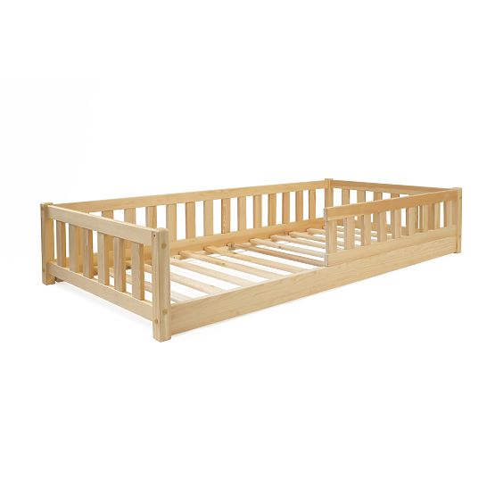 Dječji niski krevet Montessori Meadow - prirodni