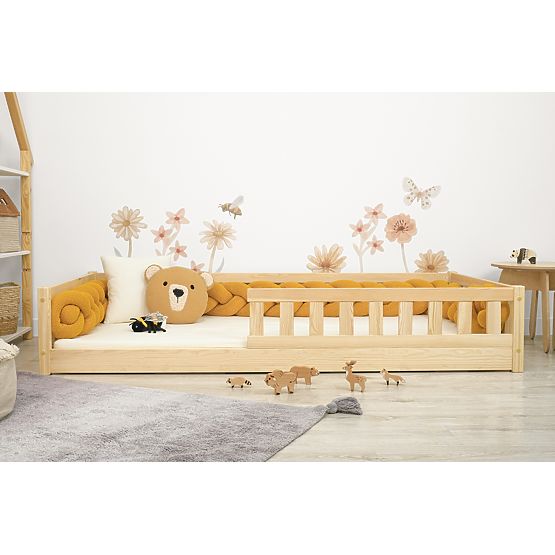 Dječji niski krevet Montessori Meadow - prirodni