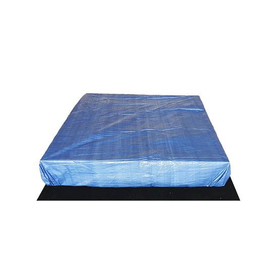 Zatvoreno dječje pješčanike s klupama - 120x120 cm
