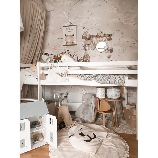 Dječji povišeni krevet Ourbaby Modo - bijeli