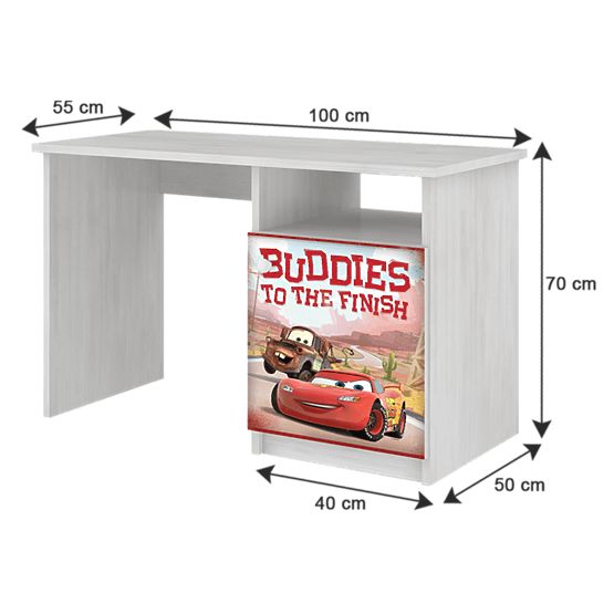 Dječji stol - Disney princeze - dekor norveškog bora