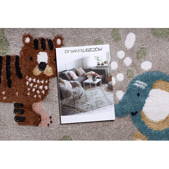 Dječji tepih FUN Africa, životinje, Afrika bež