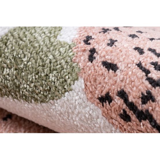 Dječji tepih FUN Flami, flamingosi krem