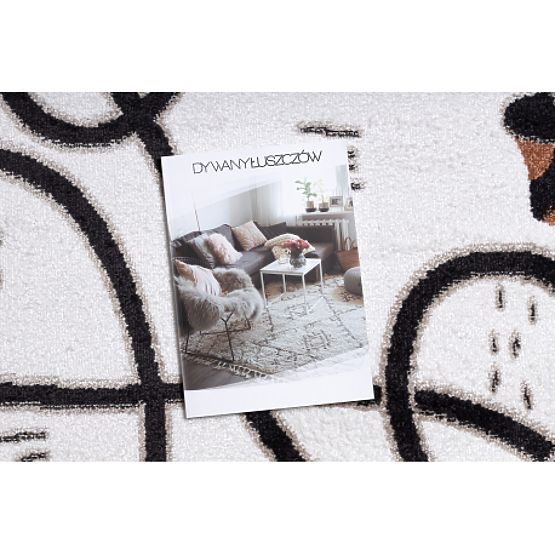 Dječji tepih FUN Game, igraći, lama krem