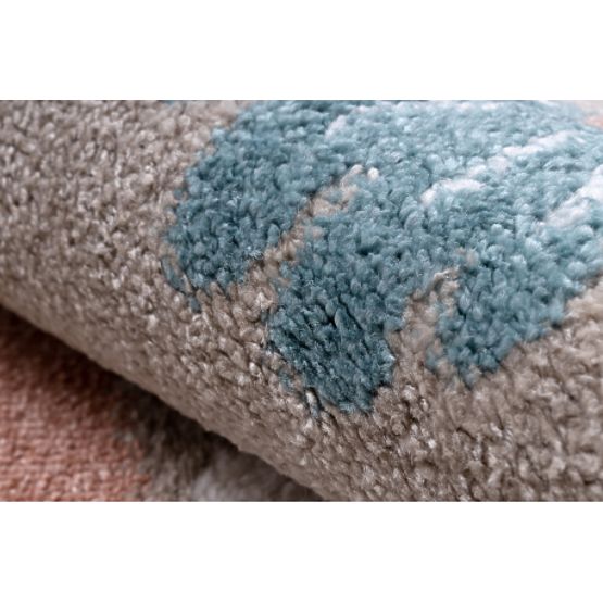 Dječji tepih FUN Sweety, jednorog, duga bež