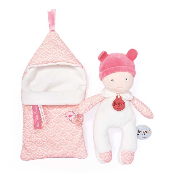 Doudou Jolijou Beba u navlaci dekici 20 cm