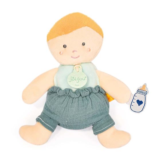 Doudou Jolijou Lutka 18 cm zelena