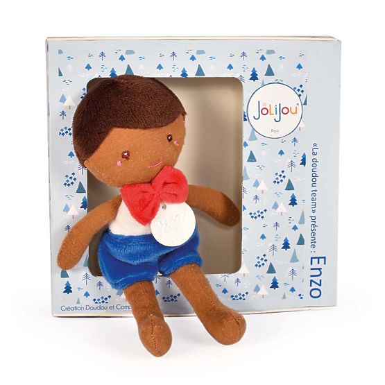 Doudou Jolijou Lutka Enzo 16 cm plava