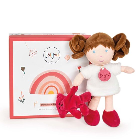 Doudou Jolijou Lutka Miss Blanche 21 cm