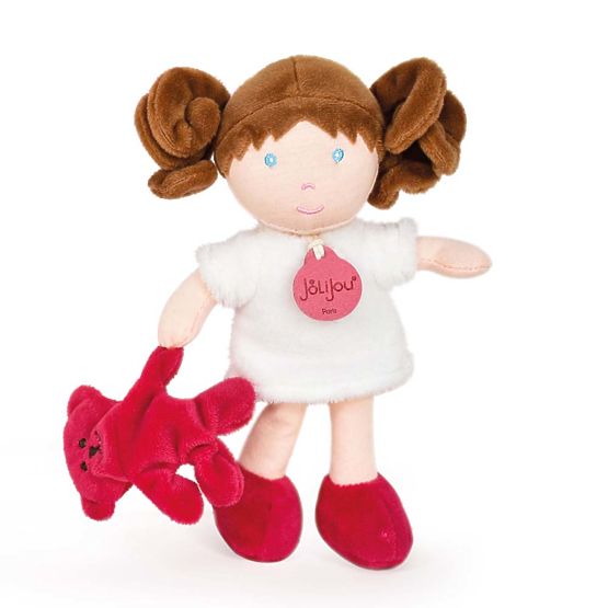 Doudou Jolijou Lutka Miss Blanche 21 cm