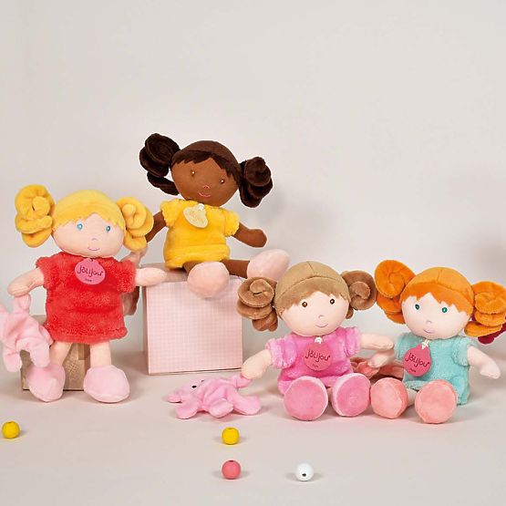 Doudou Jolijou Lutka Miss Mint 21 cm