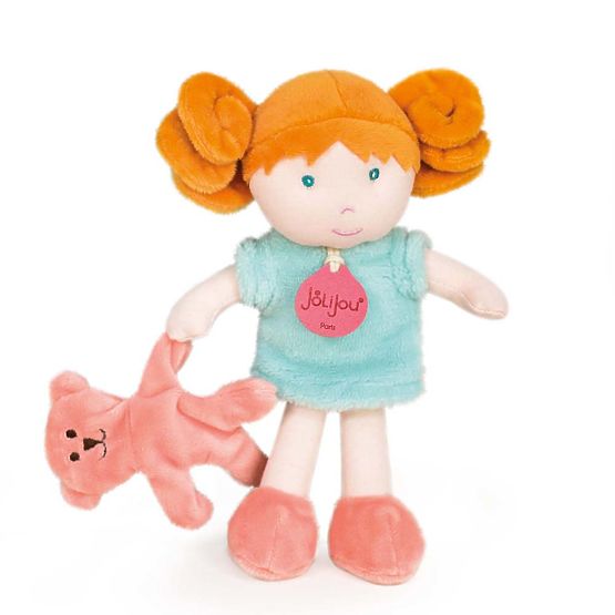 Doudou Jolijou Lutka Miss Mint 21 cm