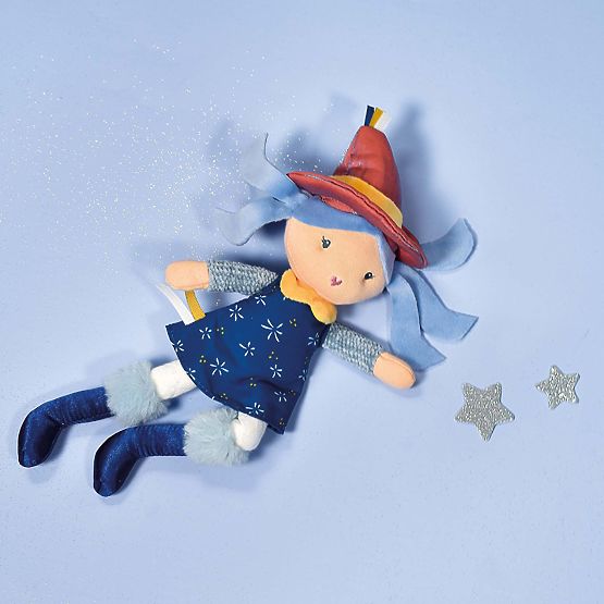Doudou Jolijou Tkanene lutke Vještice 24 cm