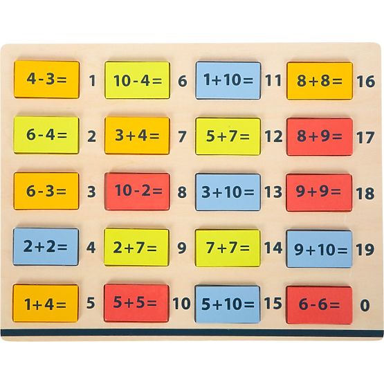 Drveni matematički stol