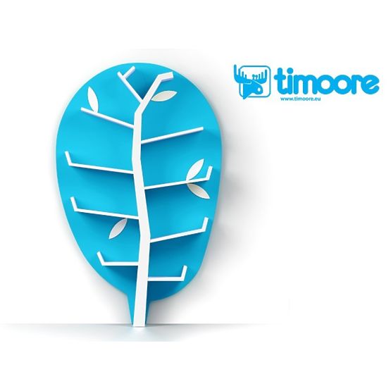 Dřevěná police WOODshelf   Light Line