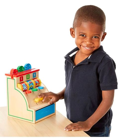 Drvena blagajna 123 Melissa & Doug