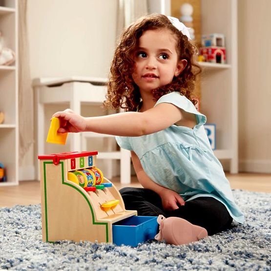 Drvena blagajna 123 Melissa & Doug