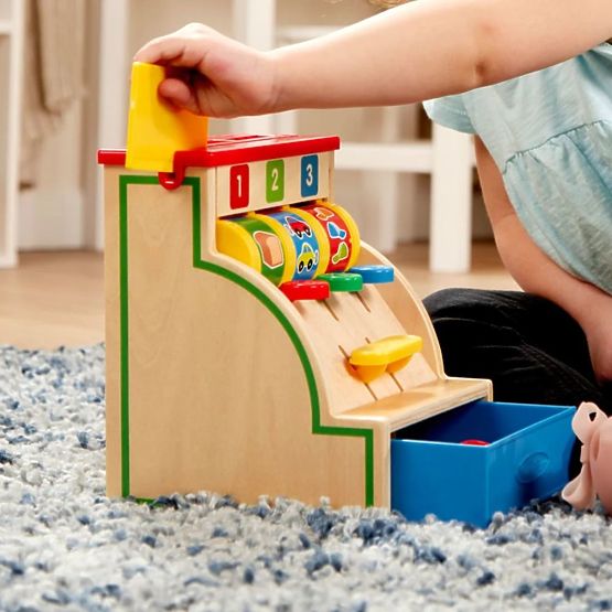 Drvena blagajna 123 Melissa & Doug