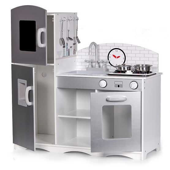 Drvena kuhinja za djecu XXL s opremom