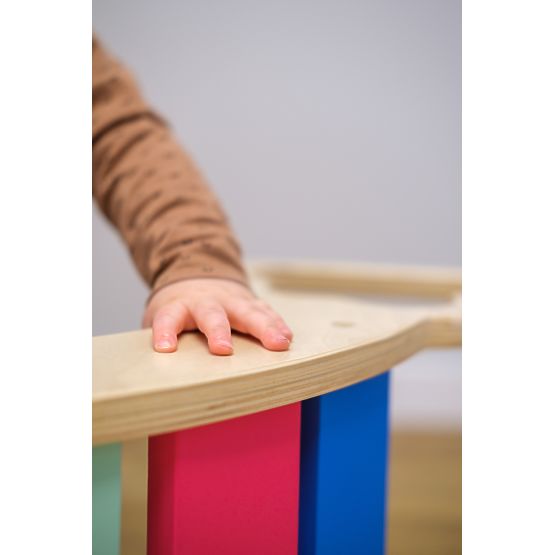 Drvena ljuljačka montessori - duga