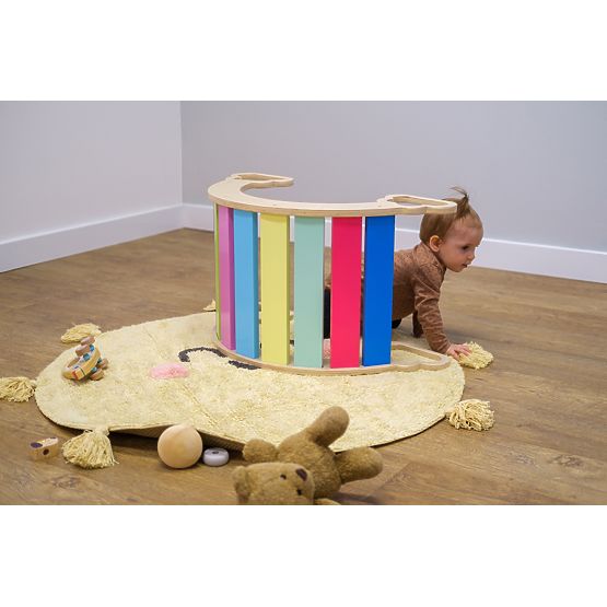 Drvena ljuljačka montessori - duga