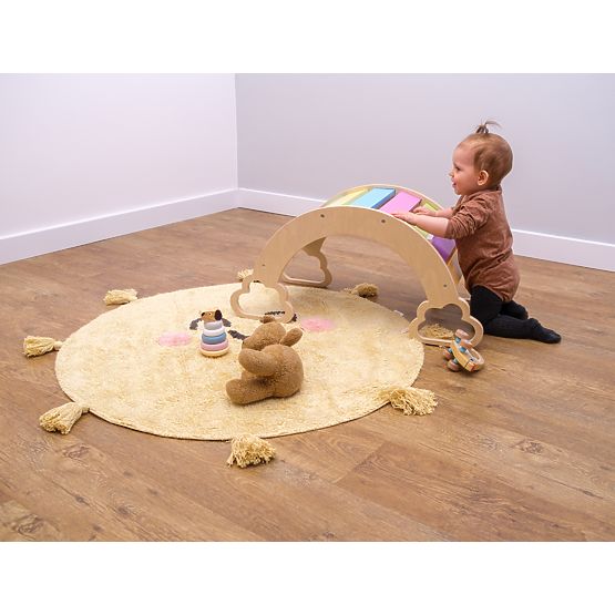 Drvena ljuljačka montessori - duga