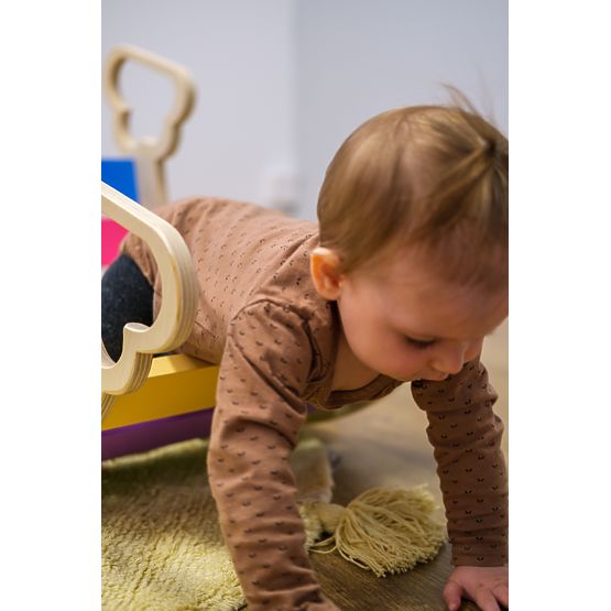 Drvena ljuljačka montessori - duga