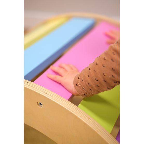 Drvena ljuljačka montessori - duga