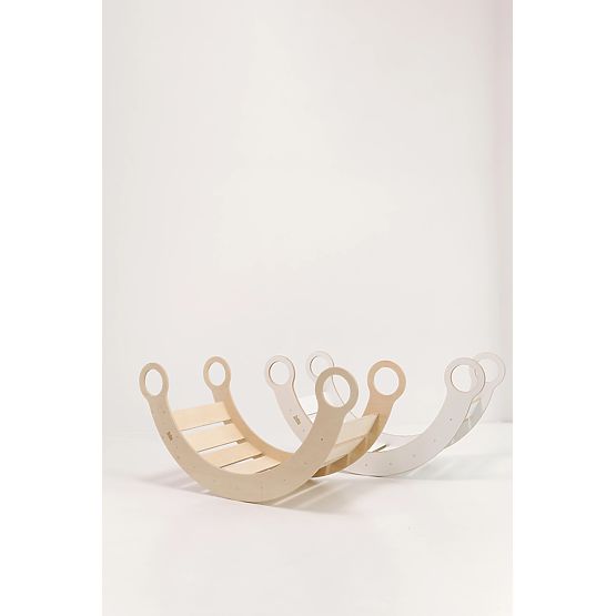 Drvena Montessori ljuljačka XL - prirodna