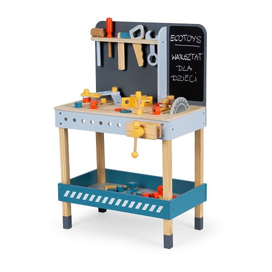 Drvena radionica s alatima - 47 komada ECOTOYS