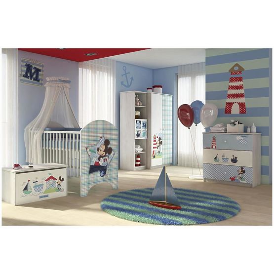 Drvena škrinja za Disneyjeve igračke - Mickey Mouse