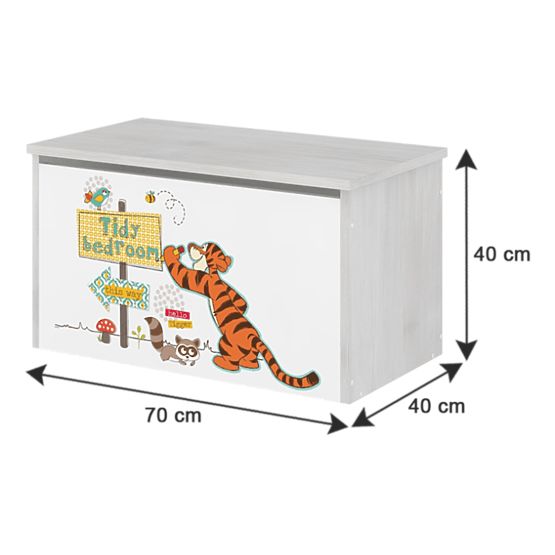 Drvena škrinja za Disneyjeve igračke - Winnie the Pooh i prijatelji