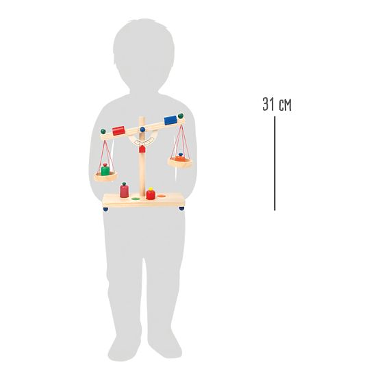 Drvena vaga s polugom Small Foot